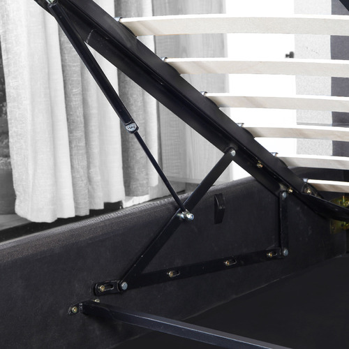 Chiswick Living Mikkan Gas Lift Bed Frame with Storage Temple & Webster