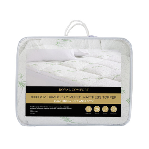 royal comfort bamboo mattress topper