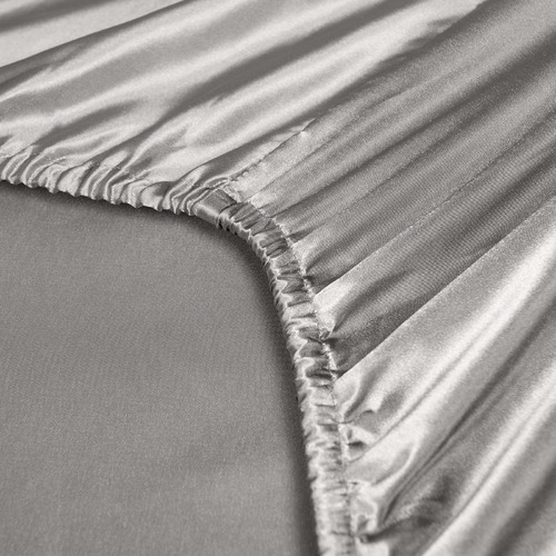 Cicero Satin Fitted Sheet Set