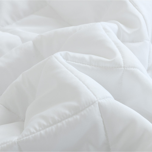 Chiswick Living White Microfibre Coverlet Set | Temple & Webster