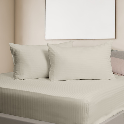 Kensington Cotton Rich White Flat Hotel Pillowcases