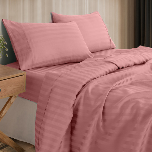 Chiswick Living Kensington 1200TC Cotton Sateen Sheet Set Temple