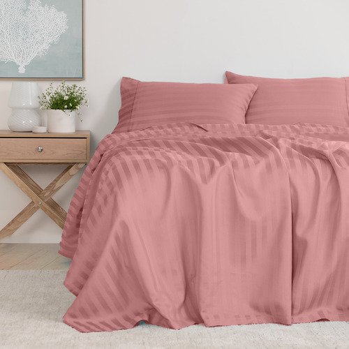 Chiswick Living Kensington 1200TC Cotton Sateen Sheet Set Temple