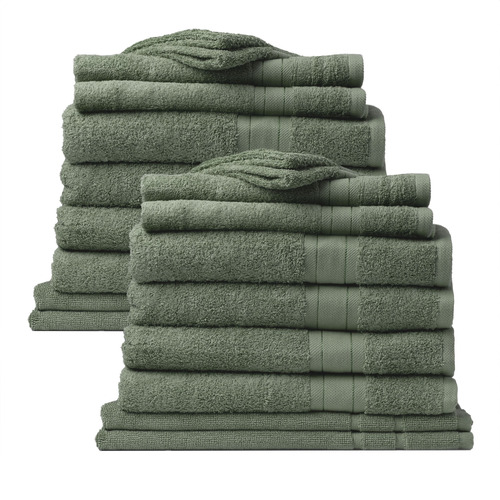 20 Piece Sheffield Cotton Bathroom Towel Set