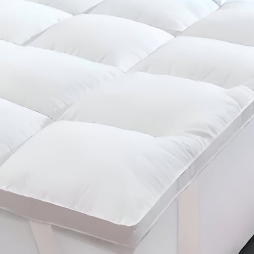 1800GSM-Duck-Feather-and-Down-Mattress-Topper