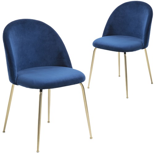 Velvet Office Chair With Gold Legs - Gold Velvet Kimball Chair