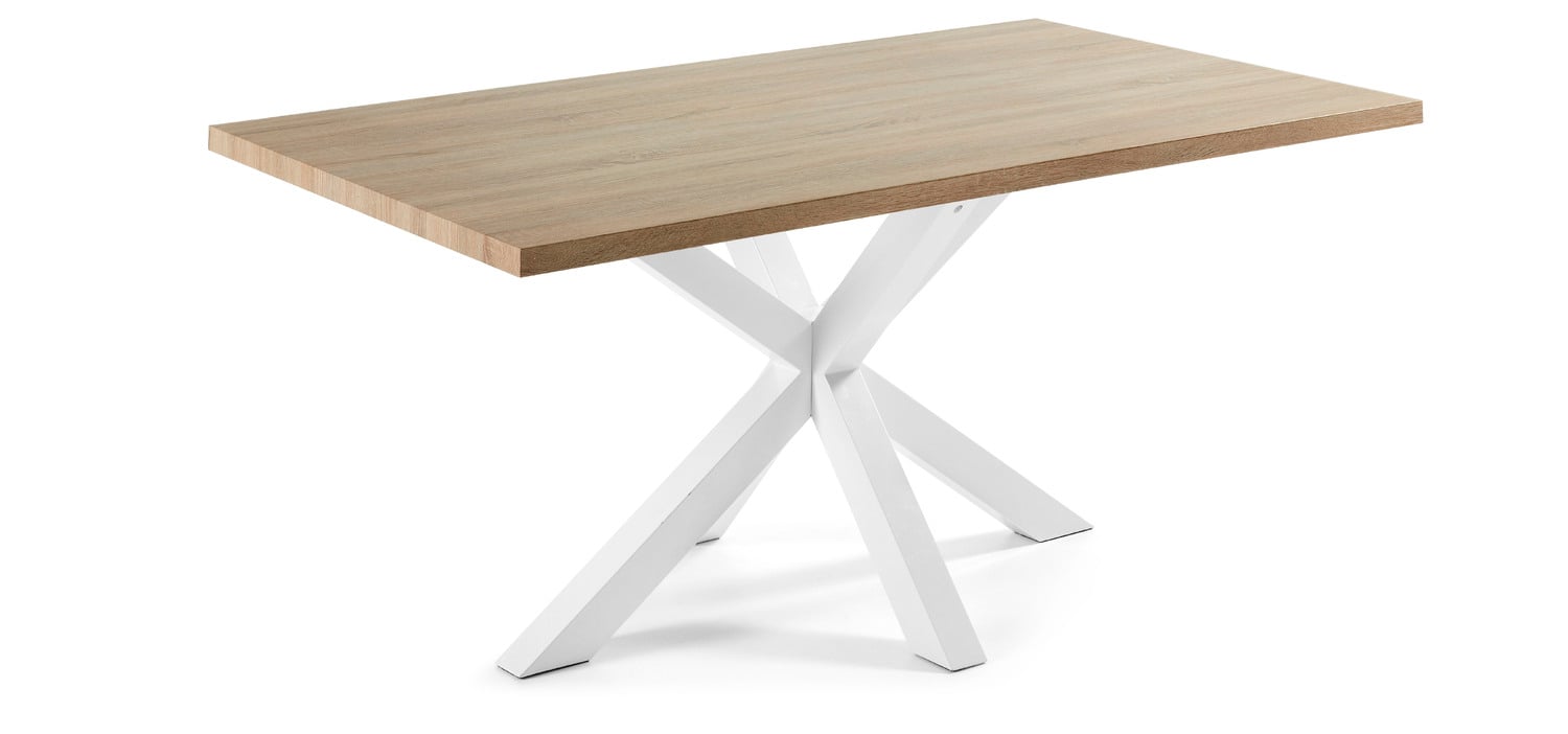 Natural & White Cacey Dining Table