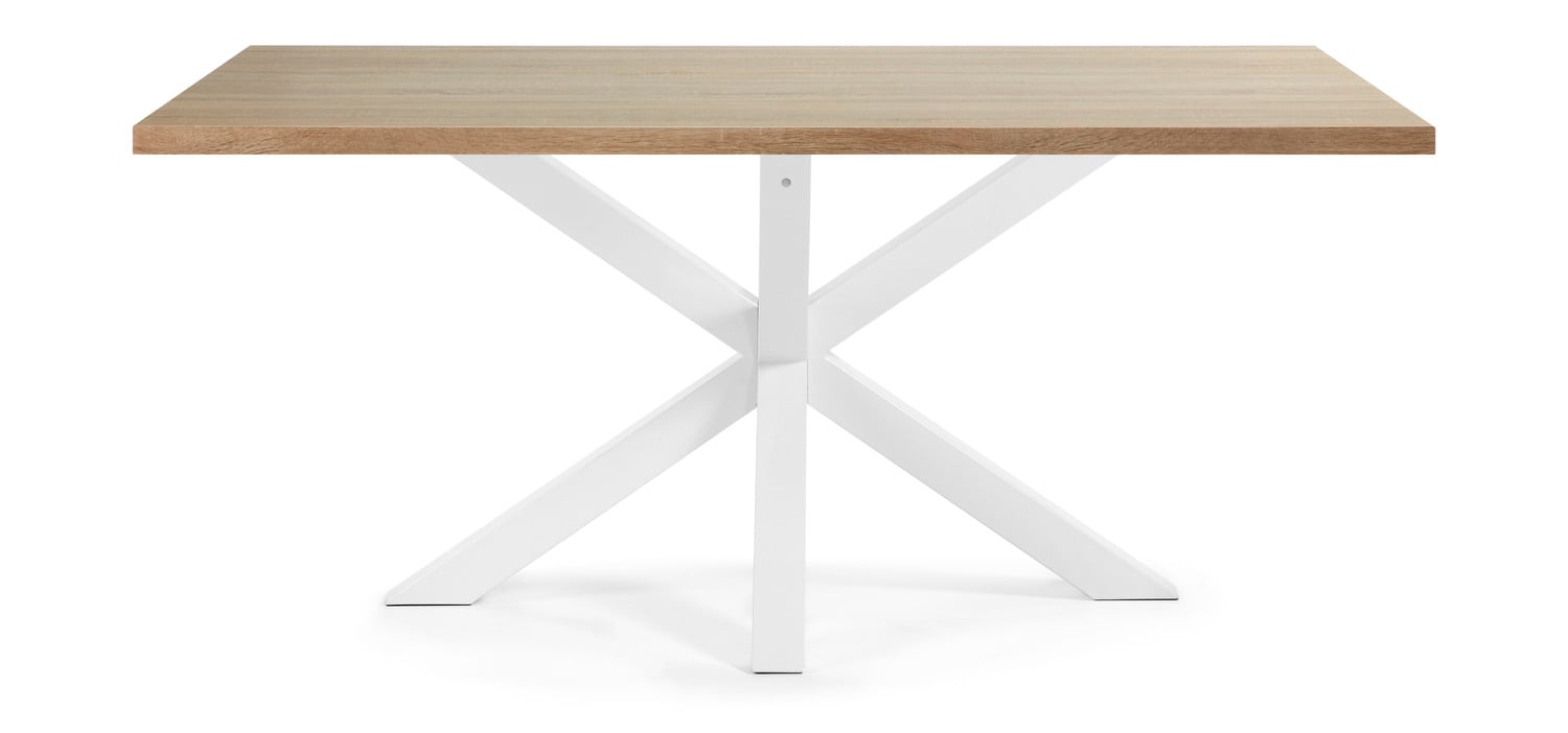 Natural & White Cacey Dining Table