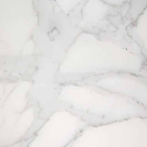 White Camille Marbled Dining Table