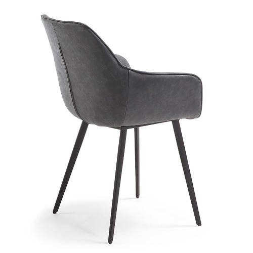 Aaric Faux Leather Dining Chair