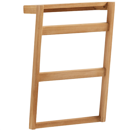 Linea Furniture Wall Mounted Teak Wood Towel Rack & Reviews Temple