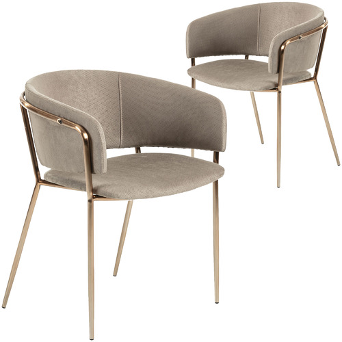 Linea Furniture Silas Faux Suede Dining Chairs Reviews Temple