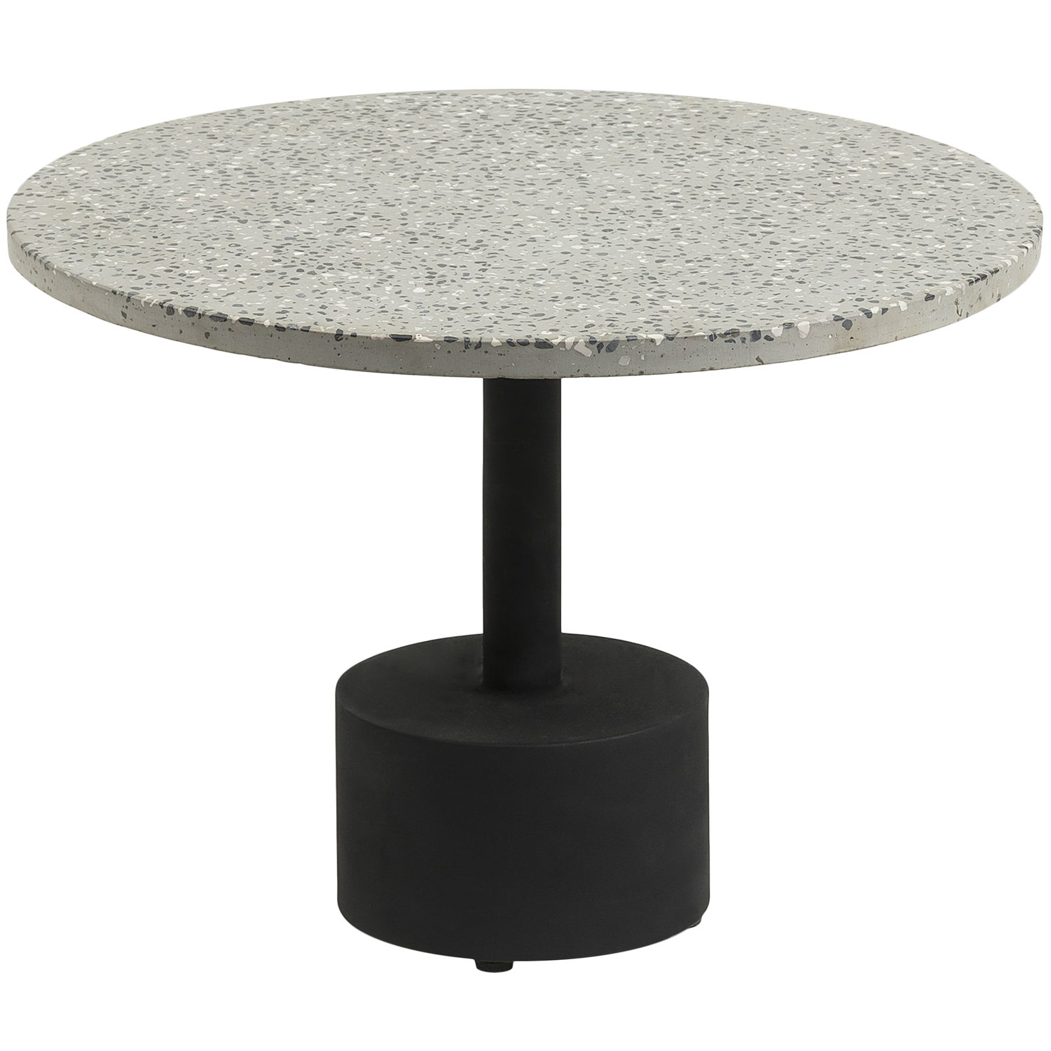 Grey Milano Terrazzo Side Table