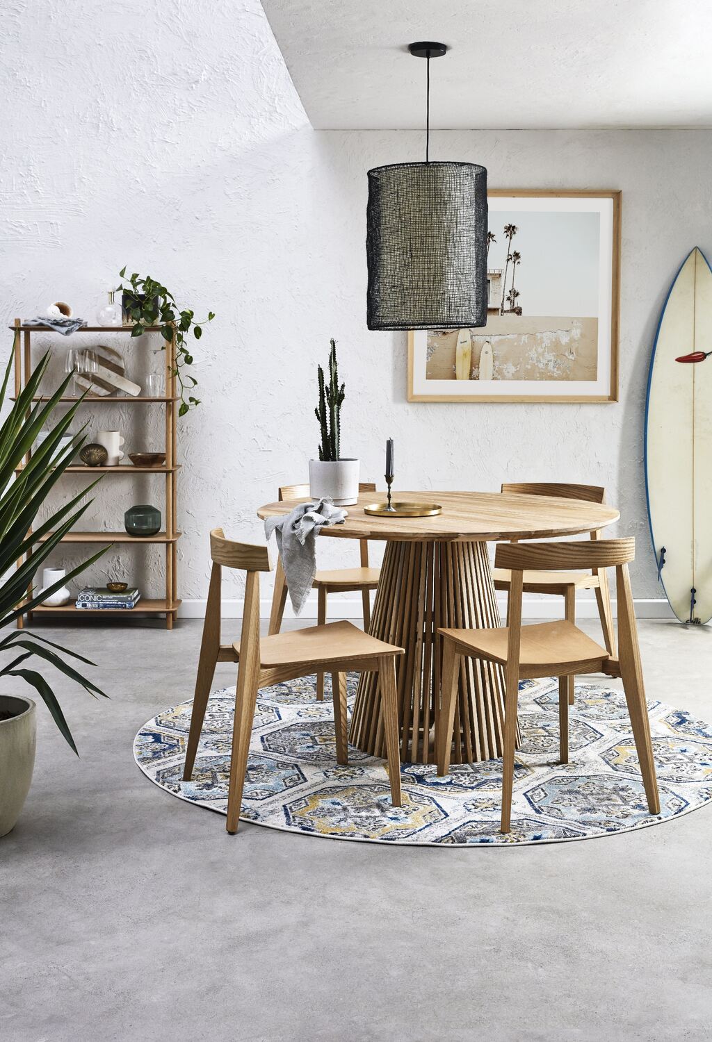 Darla-Round-Teak-Wood-Dining-Table