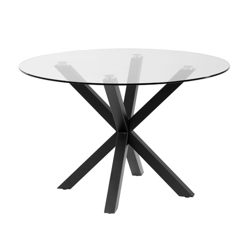 Cillin Glass-Top Dining Table