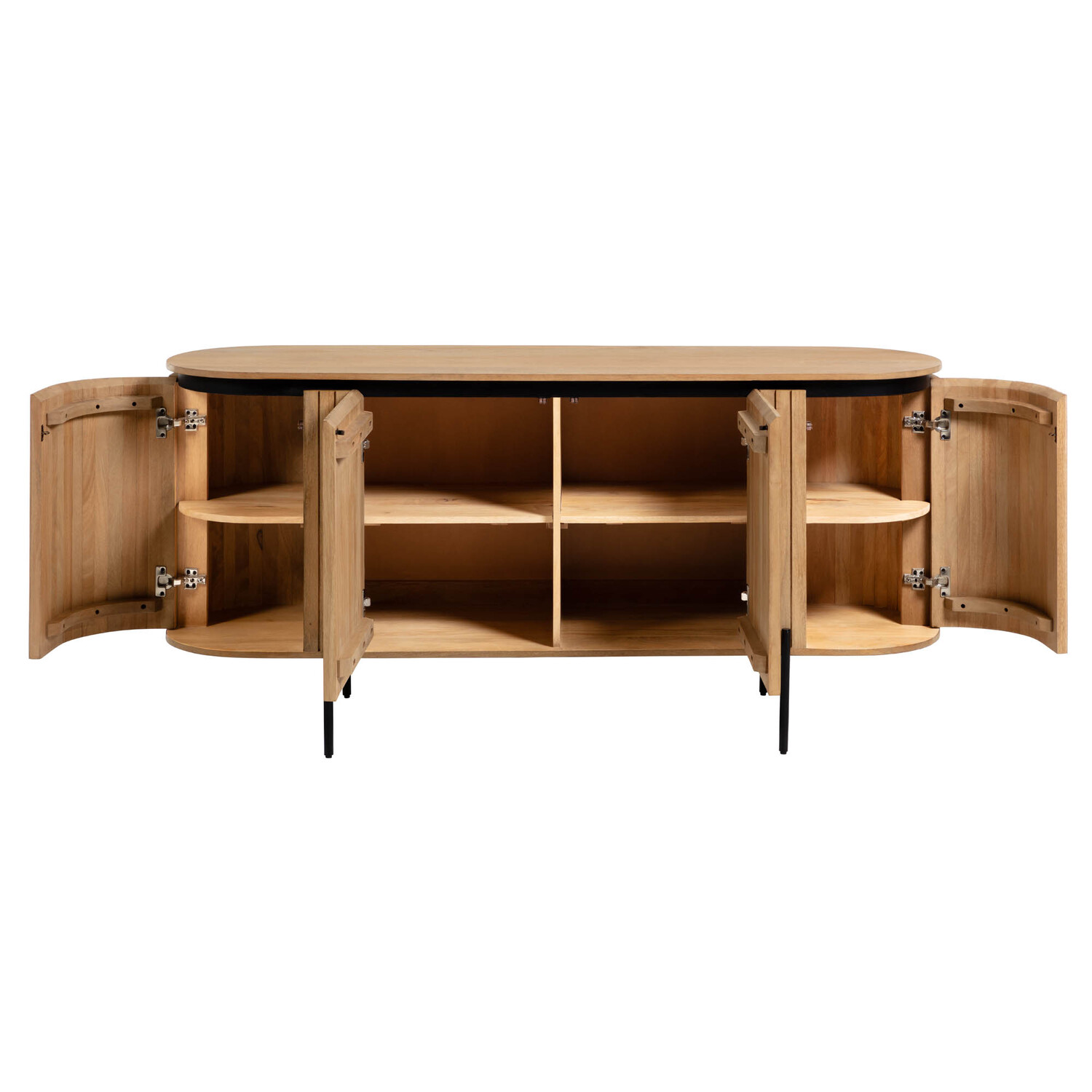 Natural Greta Mango Wood Sideboard