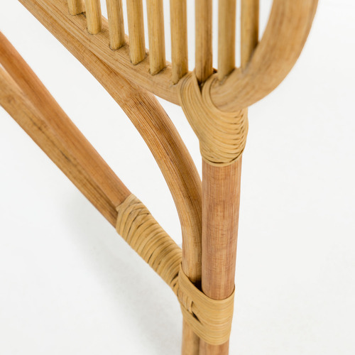 Linea Furniture Natural Salvio Bamboo & Rattan Queen Bedhead & Reviews