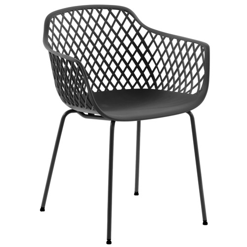 Gertrude Metal & Plastic Tub Dining Chair