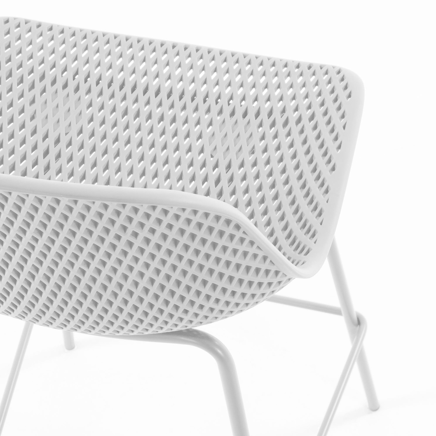 75cm Gertrude Metal & Plastic Outdoor Barstools