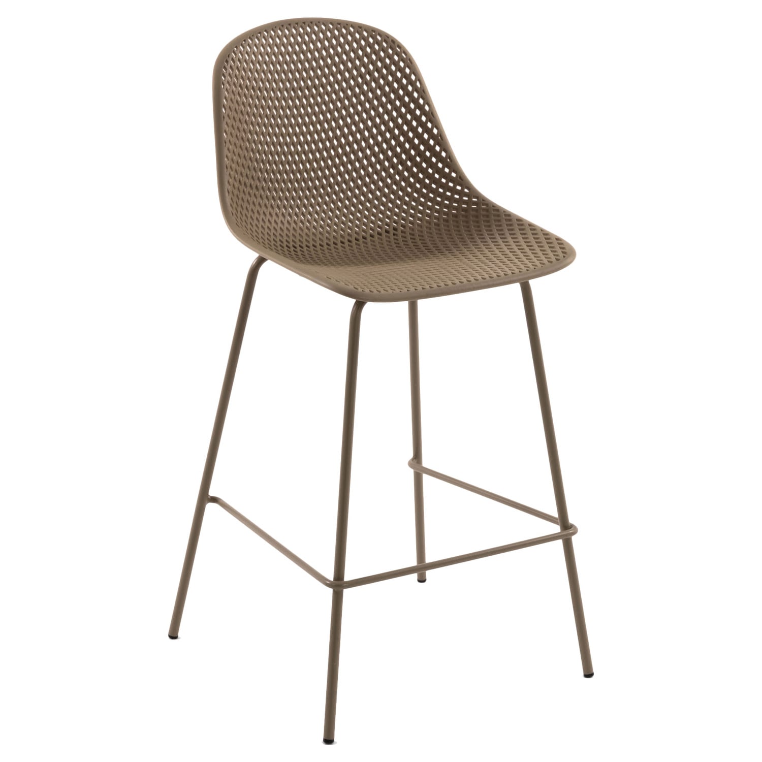 75cm Gertrude Metal & Plastic Outdoor Barstools