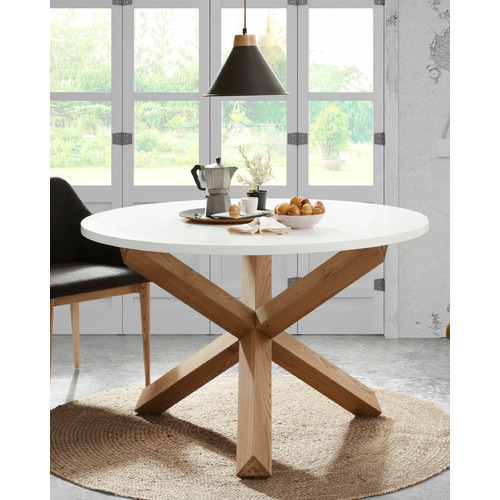 Linea Furniture Zora Round Dining Table Temple & ster
