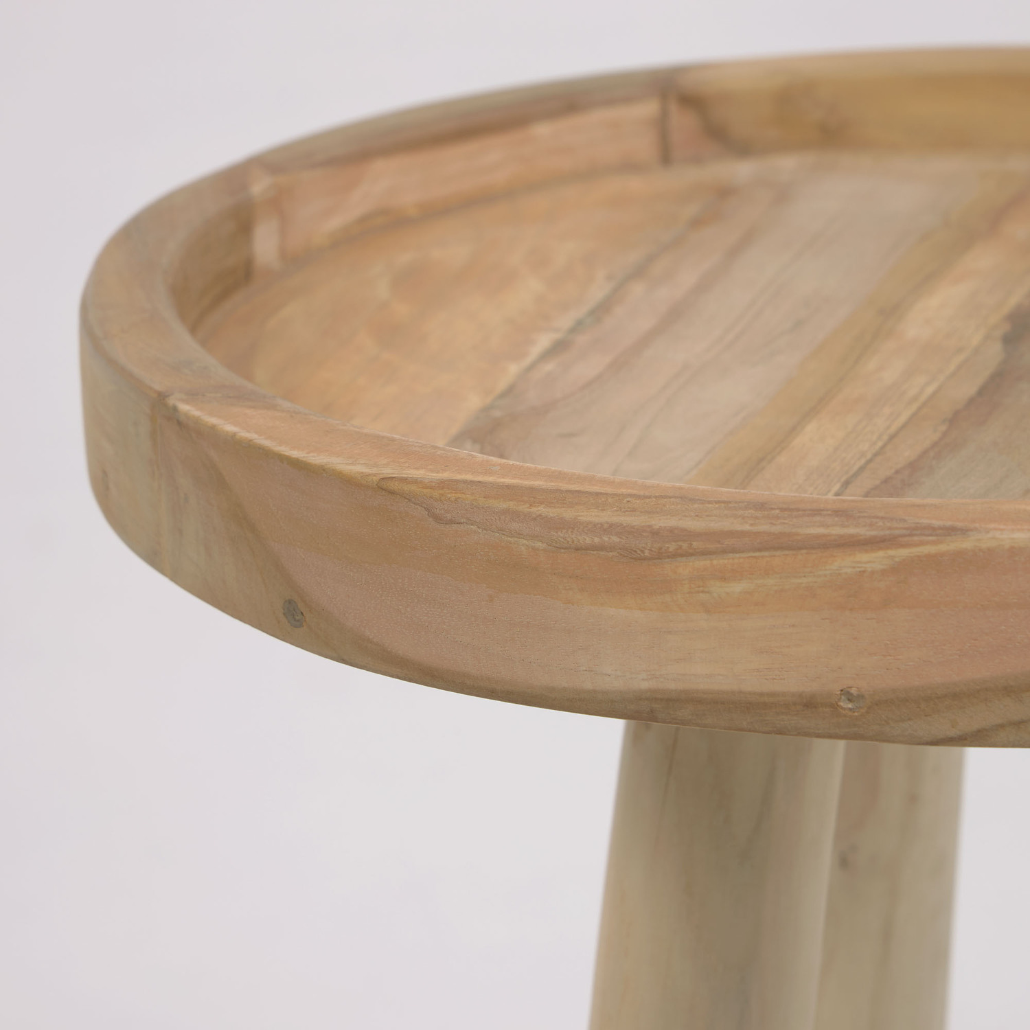 Glenda Recycled Teak Wood Side Table