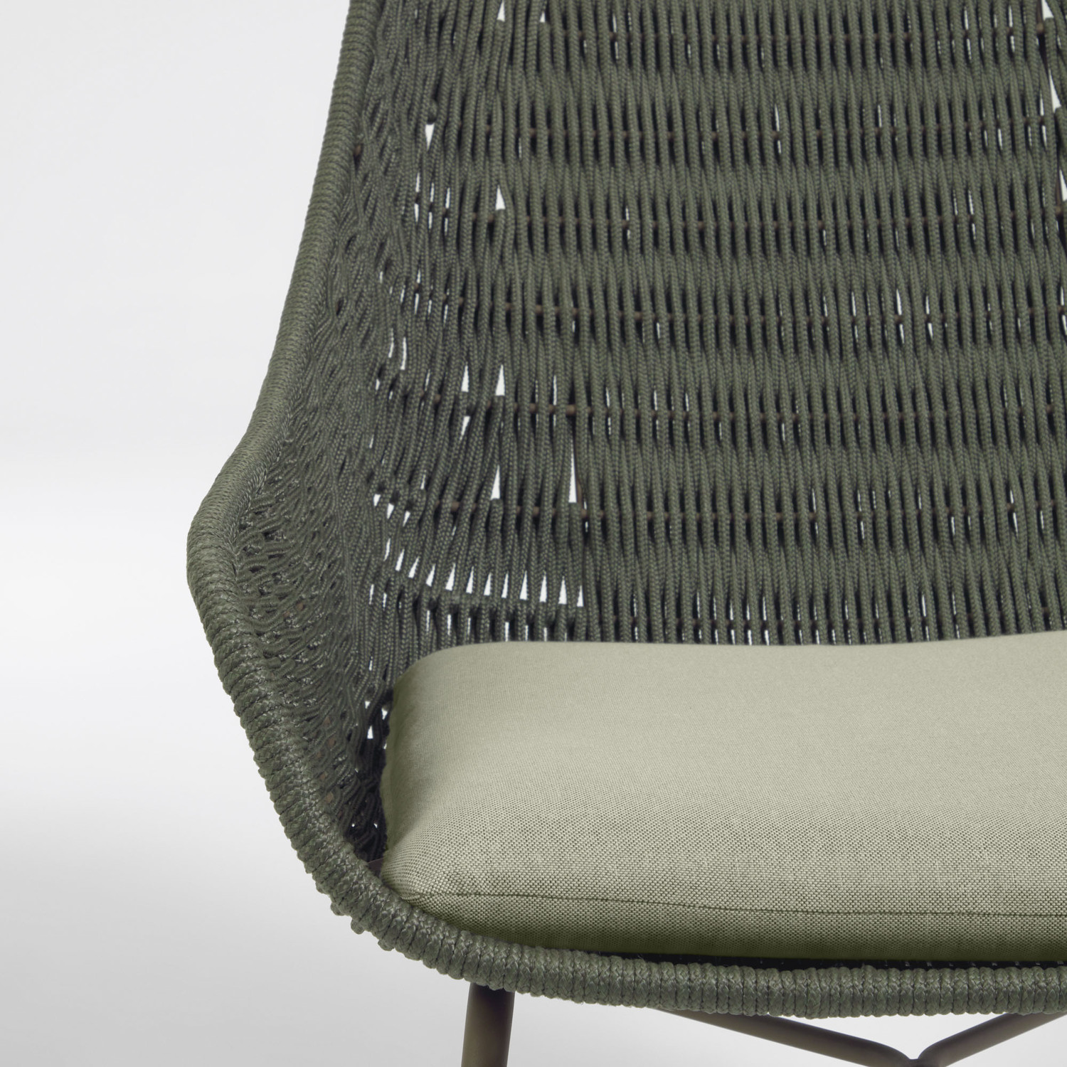 Abeli Metal & Rope Armchair