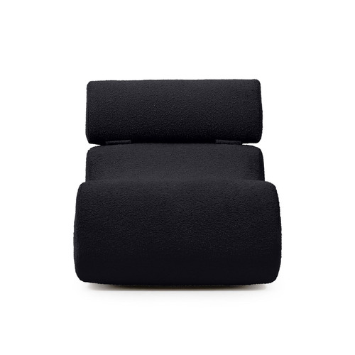 Club Bouclé Accent Chair