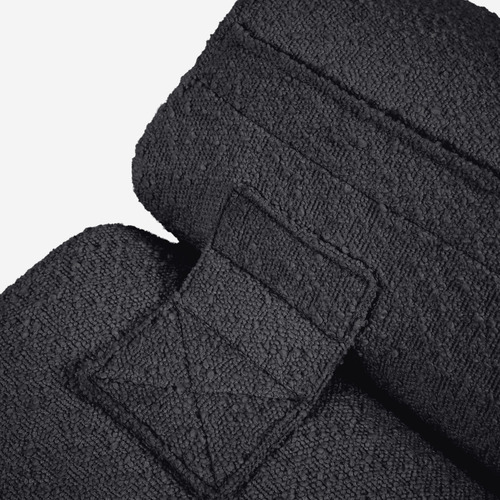 Club Bouclé Accent Chair