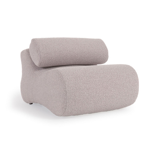 Club Bouclé Accent Chair
