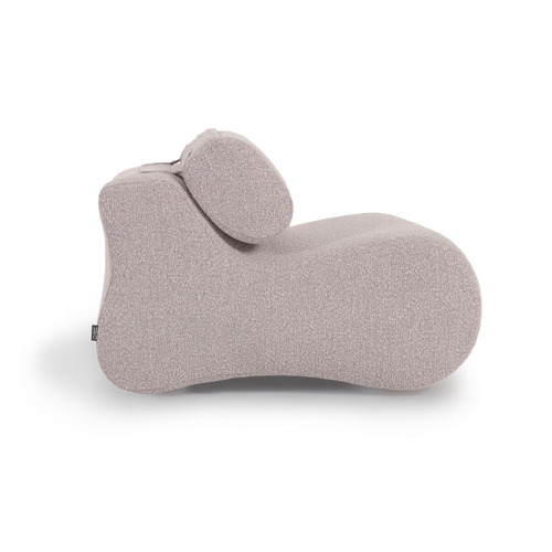 Club Bouclé Accent Chair