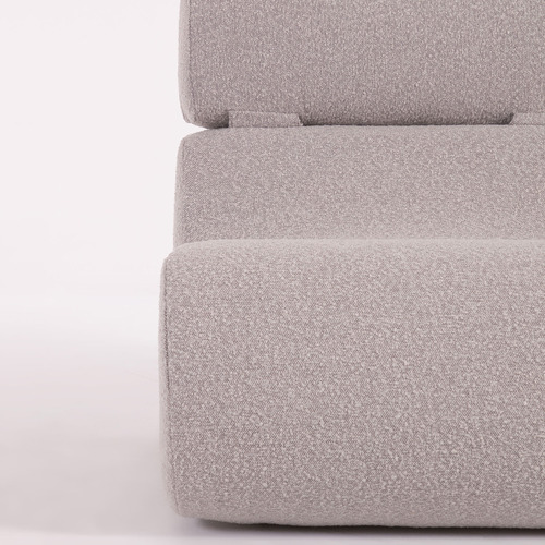 Club Bouclé Accent Chair