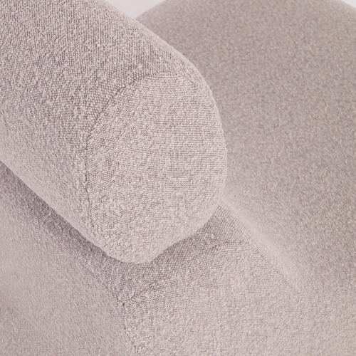 Club Bouclé Accent Chair
