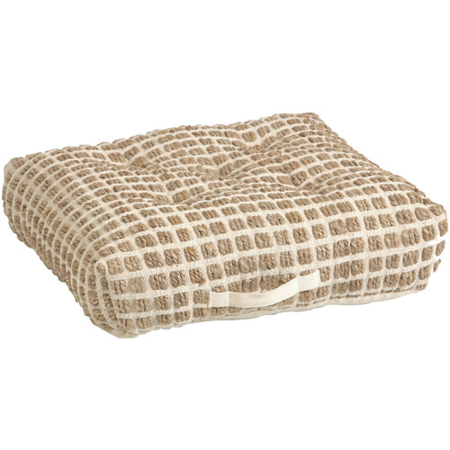 Drake Jute & Cotton Floor Cushion