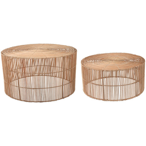 2 Piece Ivo Rattan Coffee Table Set