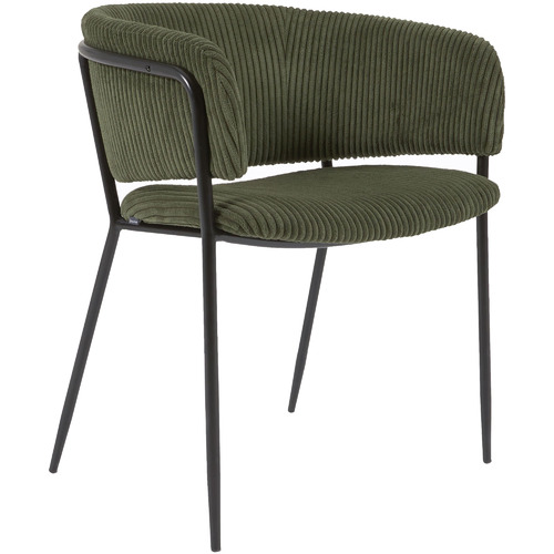 Myrsky Corduroy Velvet Dining Chair