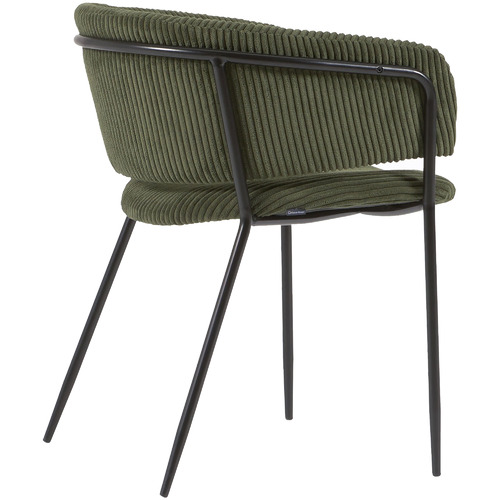 Myrsky Corduroy Velvet Dining Chair