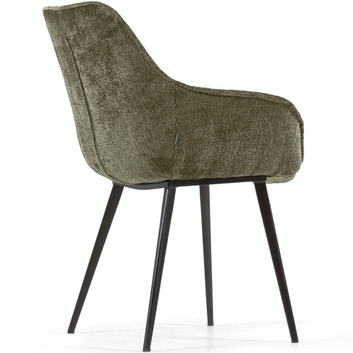 Terran Chenille Velvet Dining Chair