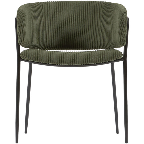 Myrsky Corduroy Velvet Dining Chair