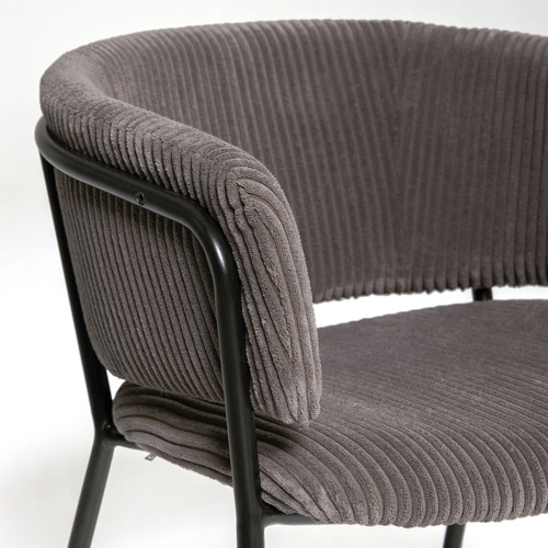 Myrsky Corduroy Velvet Dining Chair