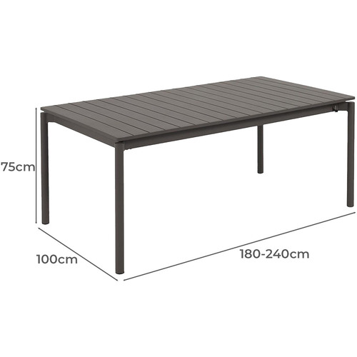 Aella Outdoor Extendable Dining Table