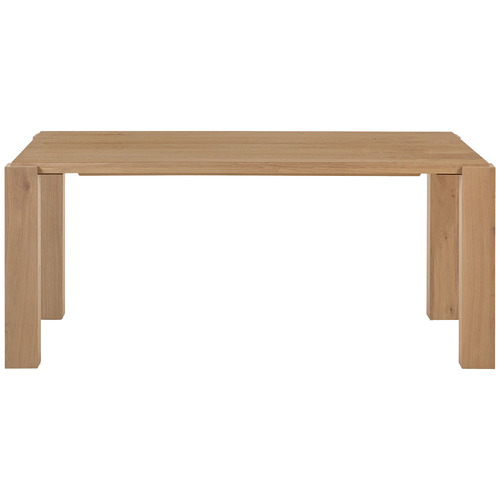 Linea Furniture Calypso Oak Wood Dining Table | Temple & Webster