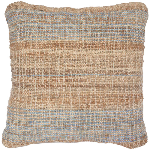 Cassia Square Cotton & Jute Cushion Cover Temple & ster