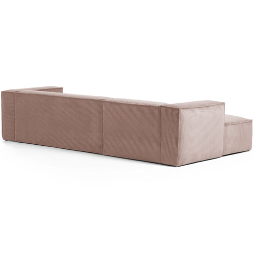 Cordelia 3 Seater Corduroy Sofa with Chaise