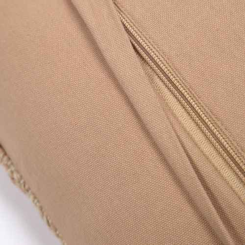 Cassia Square Cotton & Jute Cushion Cover Temple & ster