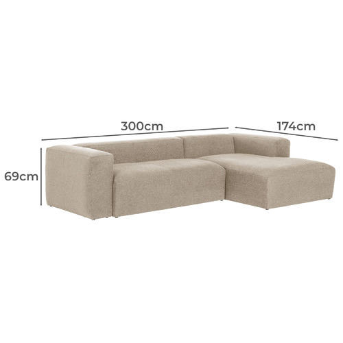 Cordelia 3 Seater Sofa with Chaise