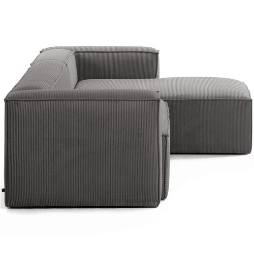 Cordelia 3 Seater Corduroy Sofa with Chaise