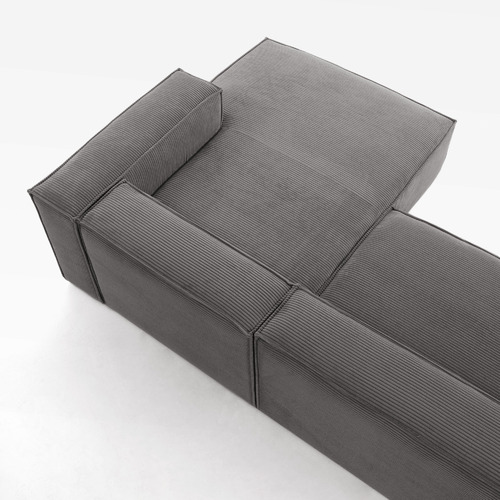 Cordelia 3 Seater Corduroy Sofa with Chaise