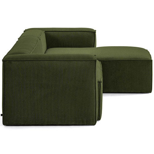 Cordelia 3 Seater Corduroy Sofa with Chaise