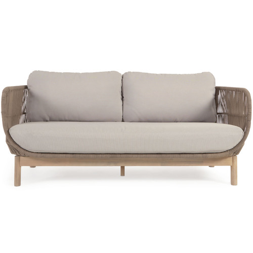 3 Seater Calix Acacia Wood Outdoor Sofa